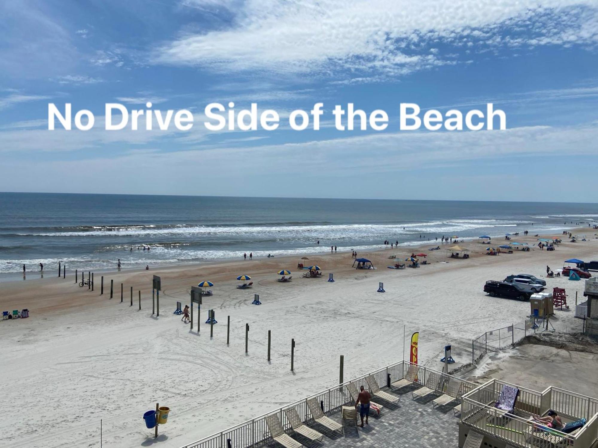 شقة Ocean Breeze - Direct Ocean Front-Pool Is Open دايتونا بيتش المظهر الخارجي الصورة